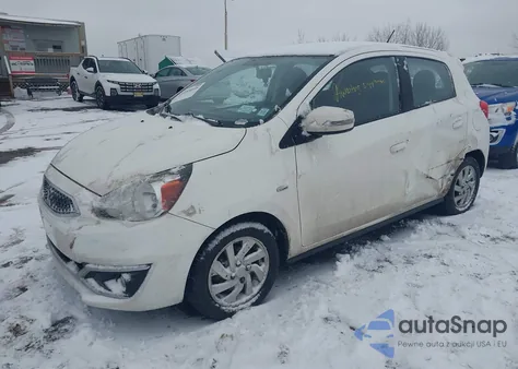 2018 Mitsubishi Mirage Se z USA, uszkodzony, nr VIN ML32A4HJ4JH014077
